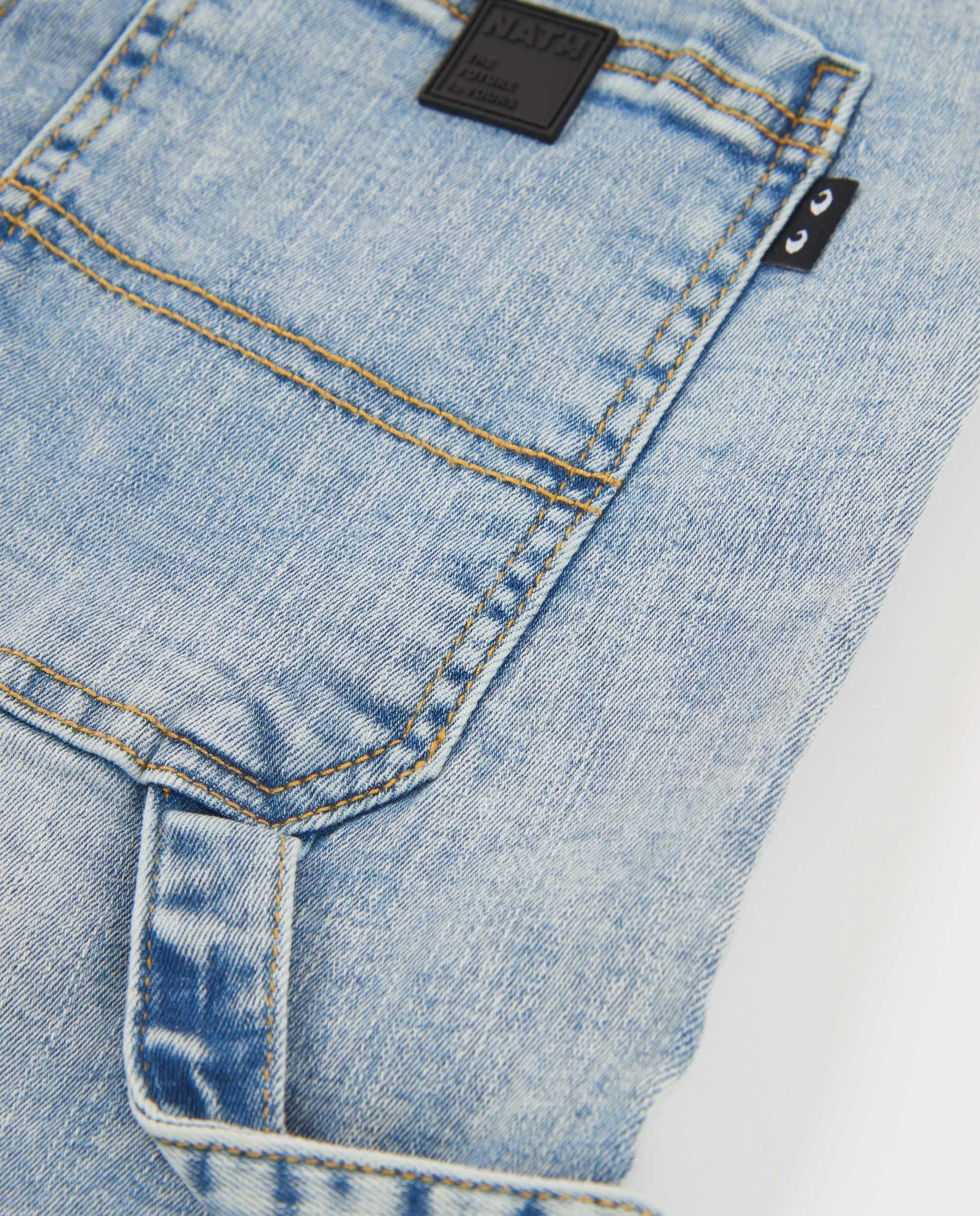 Tuc Tuc bermuda bambino jeans azzurro denim elastico