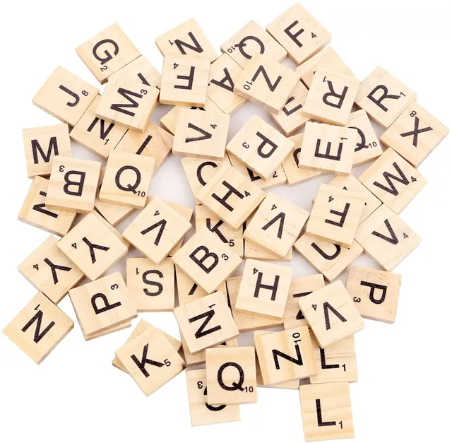 Baboo Tessere alfabeto legno 100 pezzi gioco lettere