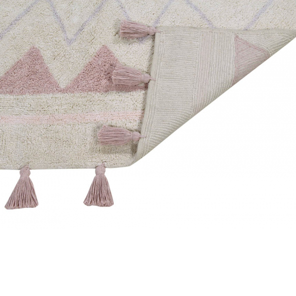 Lorena Canals Azteca Natural tappeto cotone XL nude