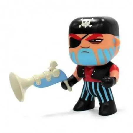 Djeco Arty Toys Jack Skull pirata figura vinile