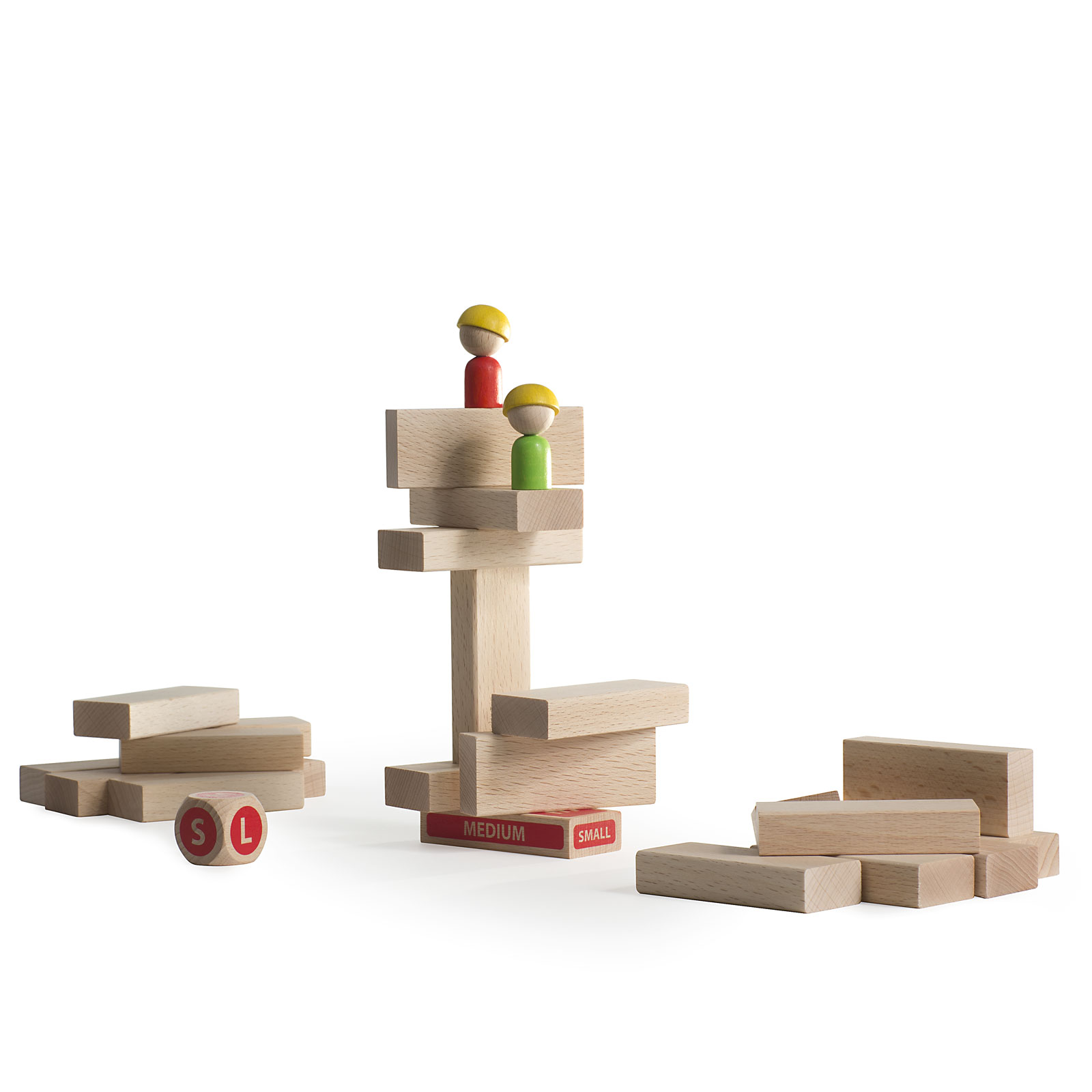 Milaniwood Palazzo pazzo gioco equilibrio legno 2 giocatori