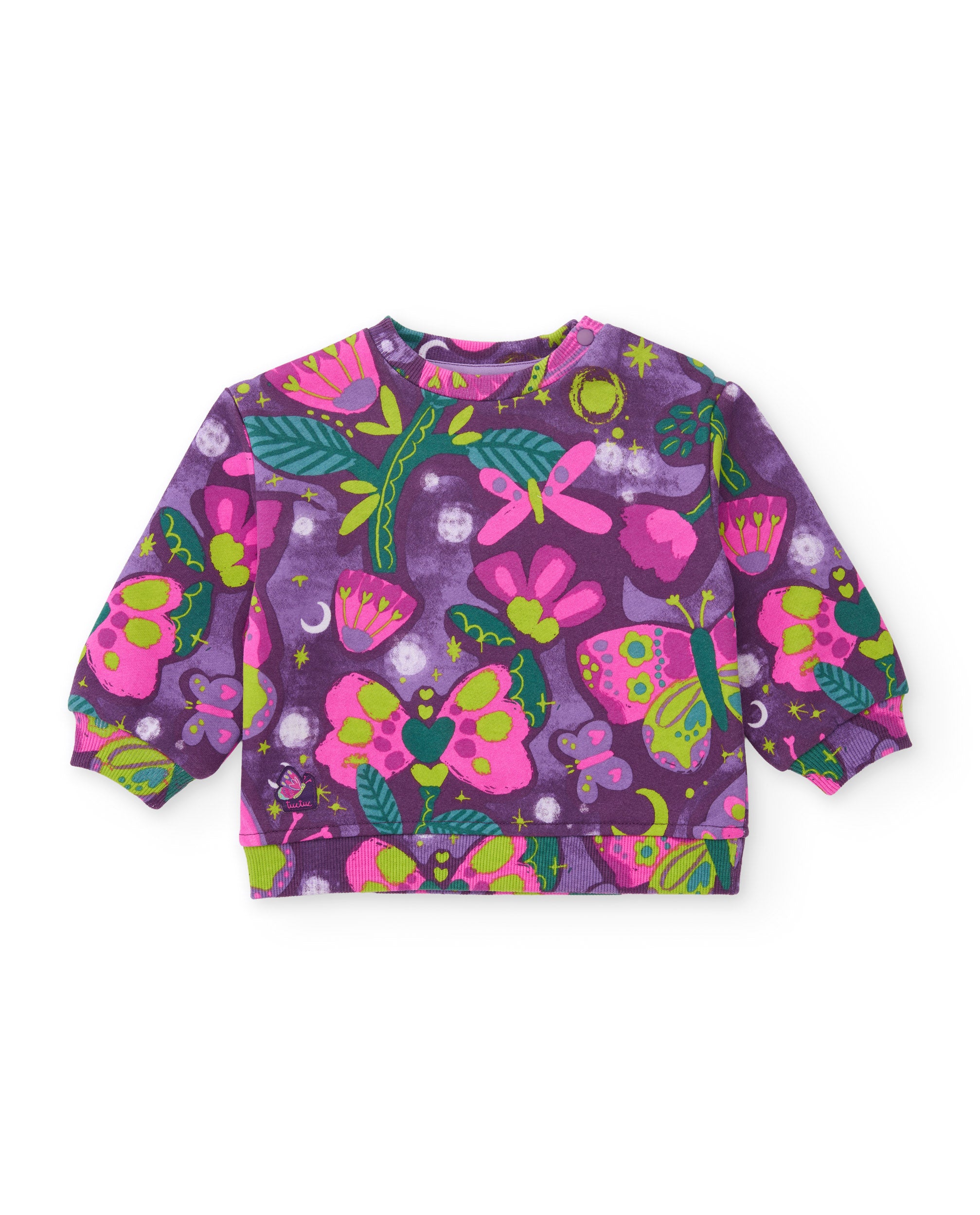 Tuc Tuc Mystic Forest tuta bambina viola fiori
