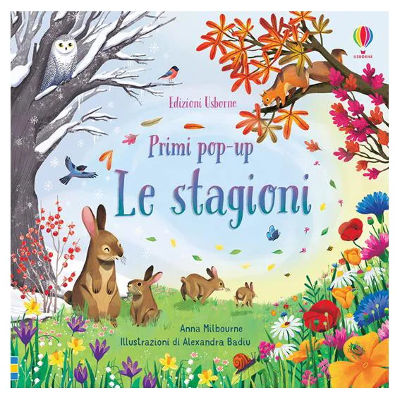 Usborne Primi Pop-up Le Stagioni libro pop-up 3 anni
