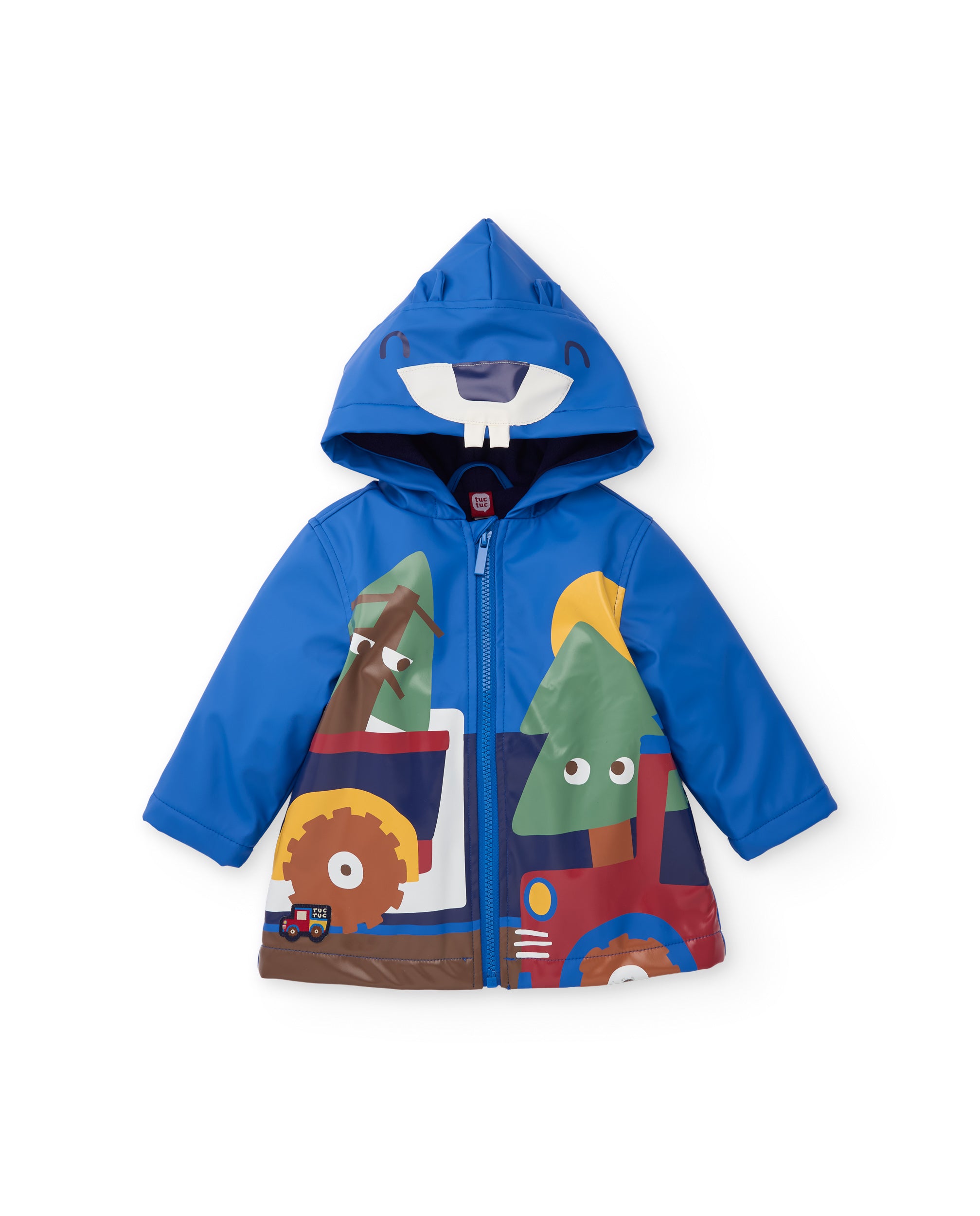 Tuc Tuc giacca pioggia bambino cappuccio blu