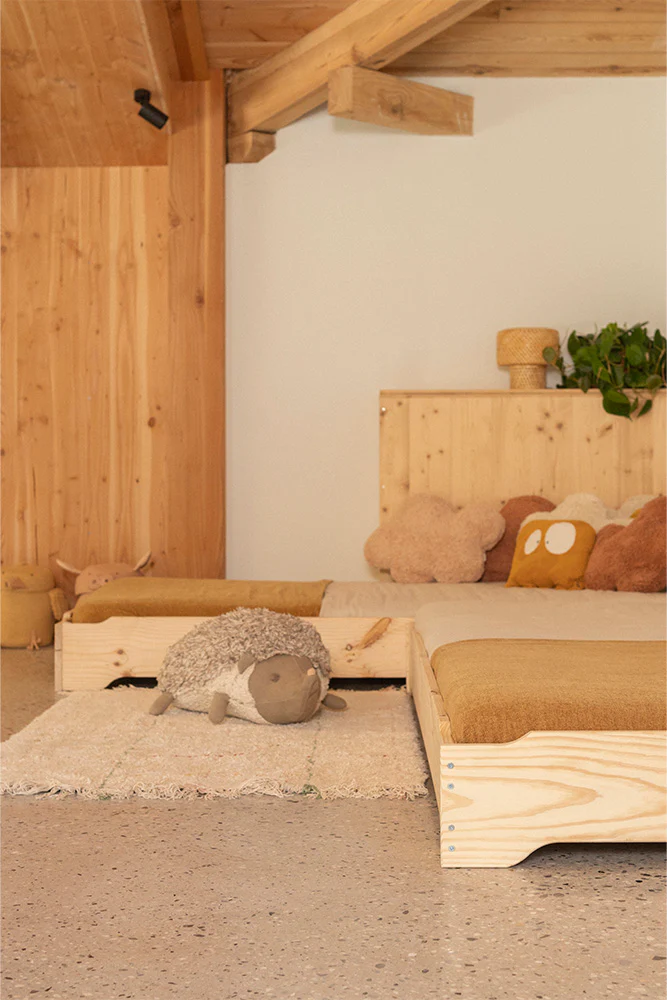 Lorena Canals Mushrooms Riccio pouf cuscino 50x65 cm