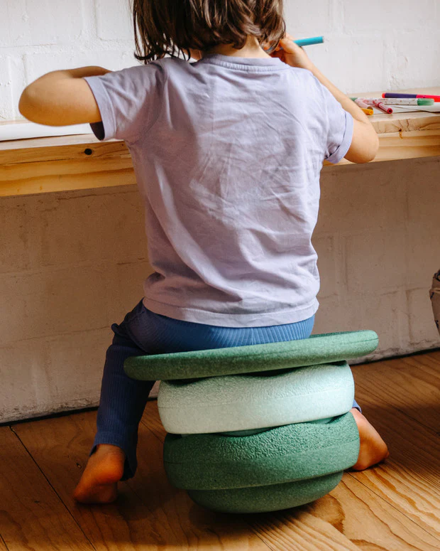 Stapelstein Tavola equilibrio dark green board