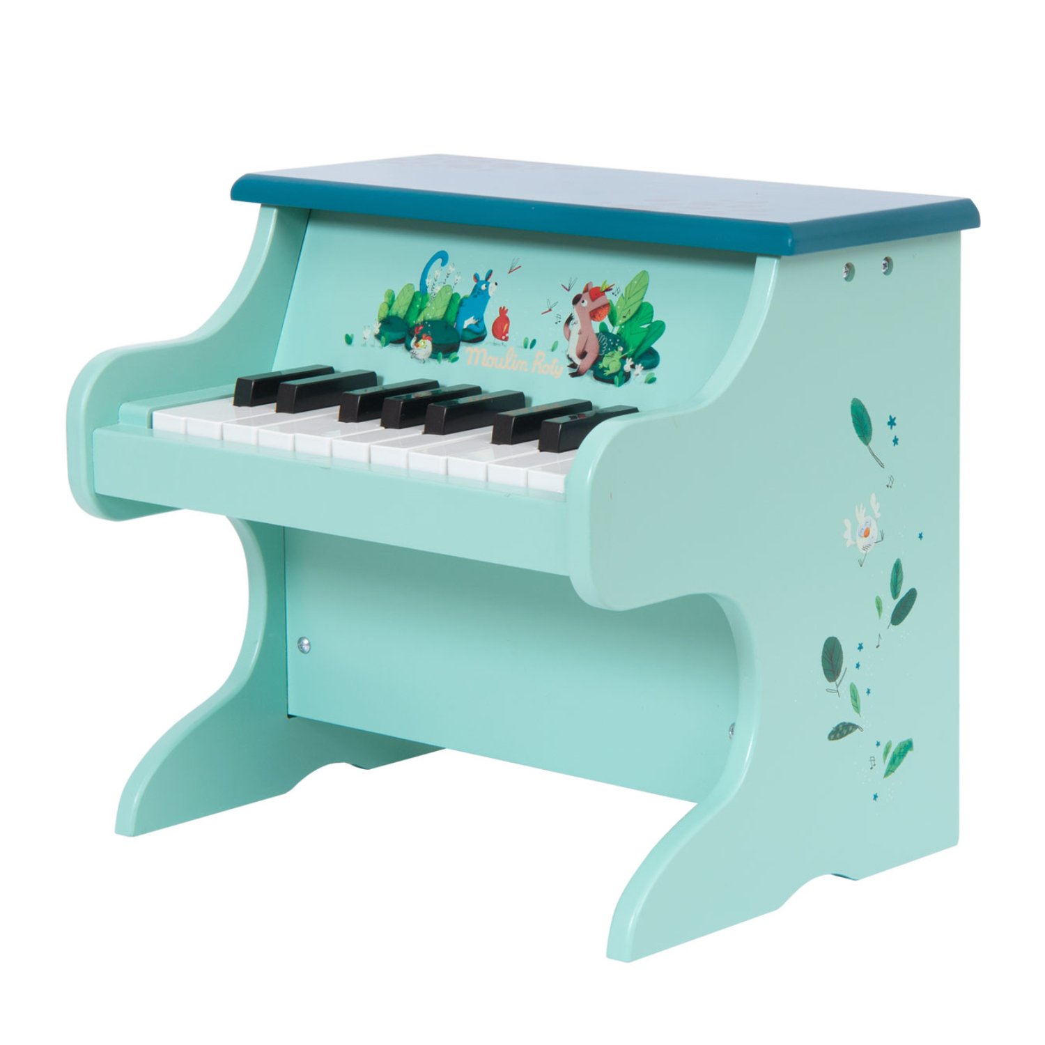 Moulin Roty Dans la Jungle Piano in Legno Meccanico