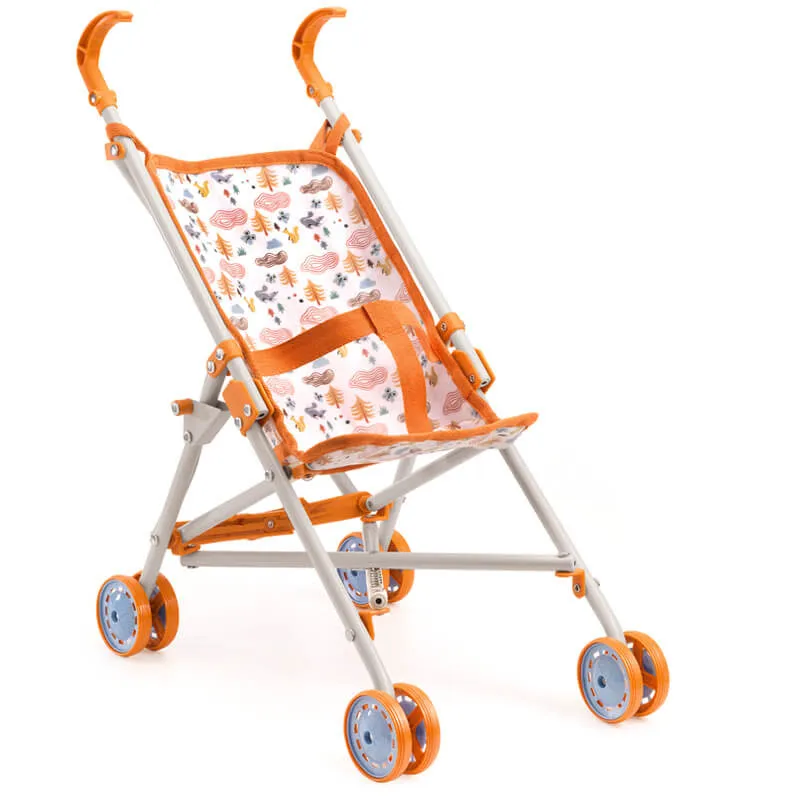 Djeco Pomea Forest Passeggino per Bambole 54 cm