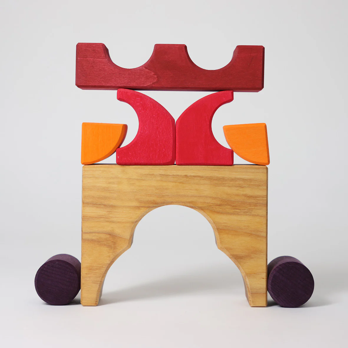 Grimm's Building Set Red Set Costruzioni rosso