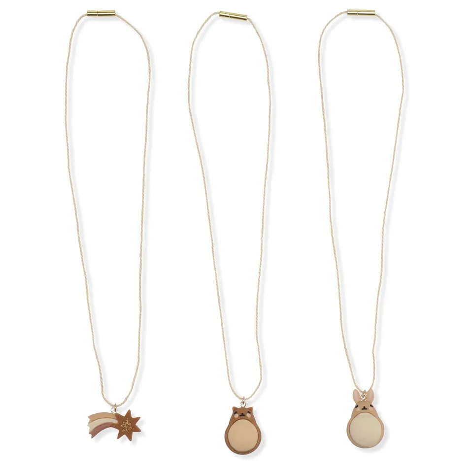 Konges Slojd Bunny set 3 collane bambina resina