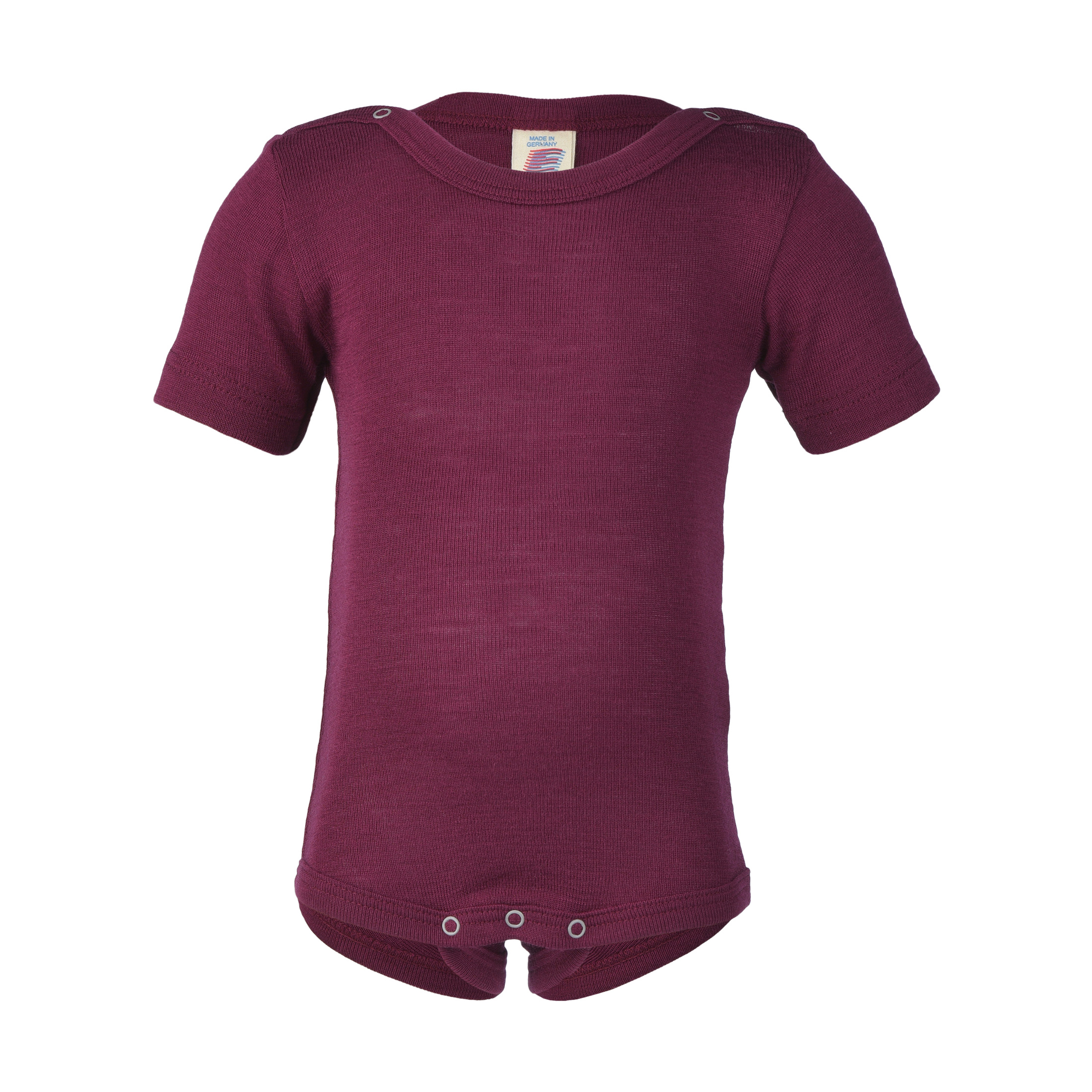 Engel Nature body manica corta lana seta orchidea