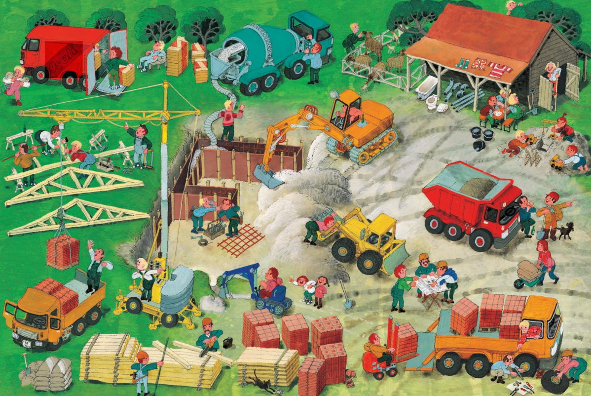 Gallucci Un giorno nella vita di tutti i giorni libro rigido da 2 anni