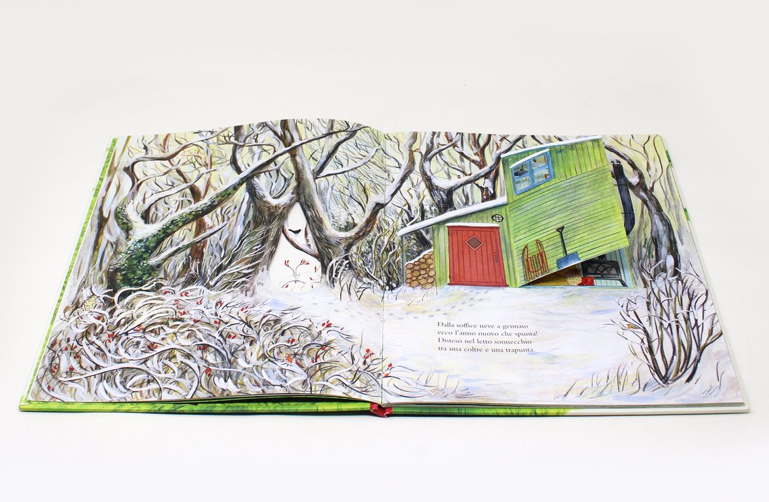 L'Ippocampo Bosco di Topino Libro con Finestrelle 3-6 Anni