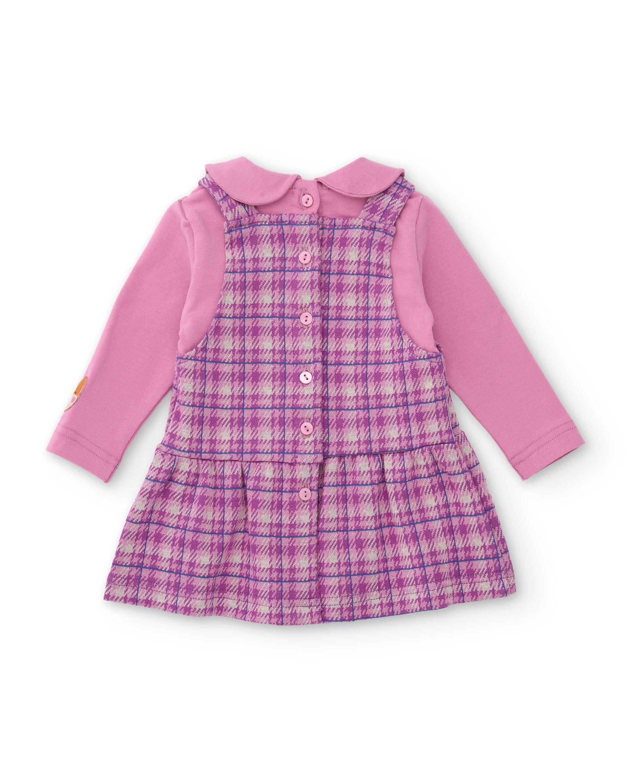 Tuc Tuc Magic Foxy vestito neonata rosa quadri