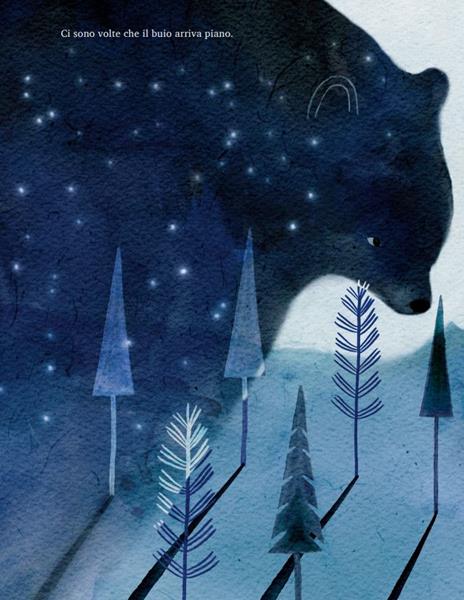 A volte arriva il buio libro bambini Il Castoro