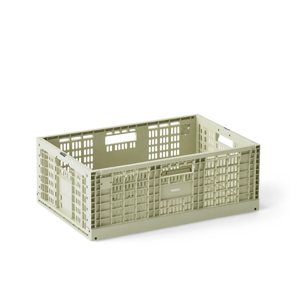 MODU Storage Crate Cassetta Dusty Green 60x40