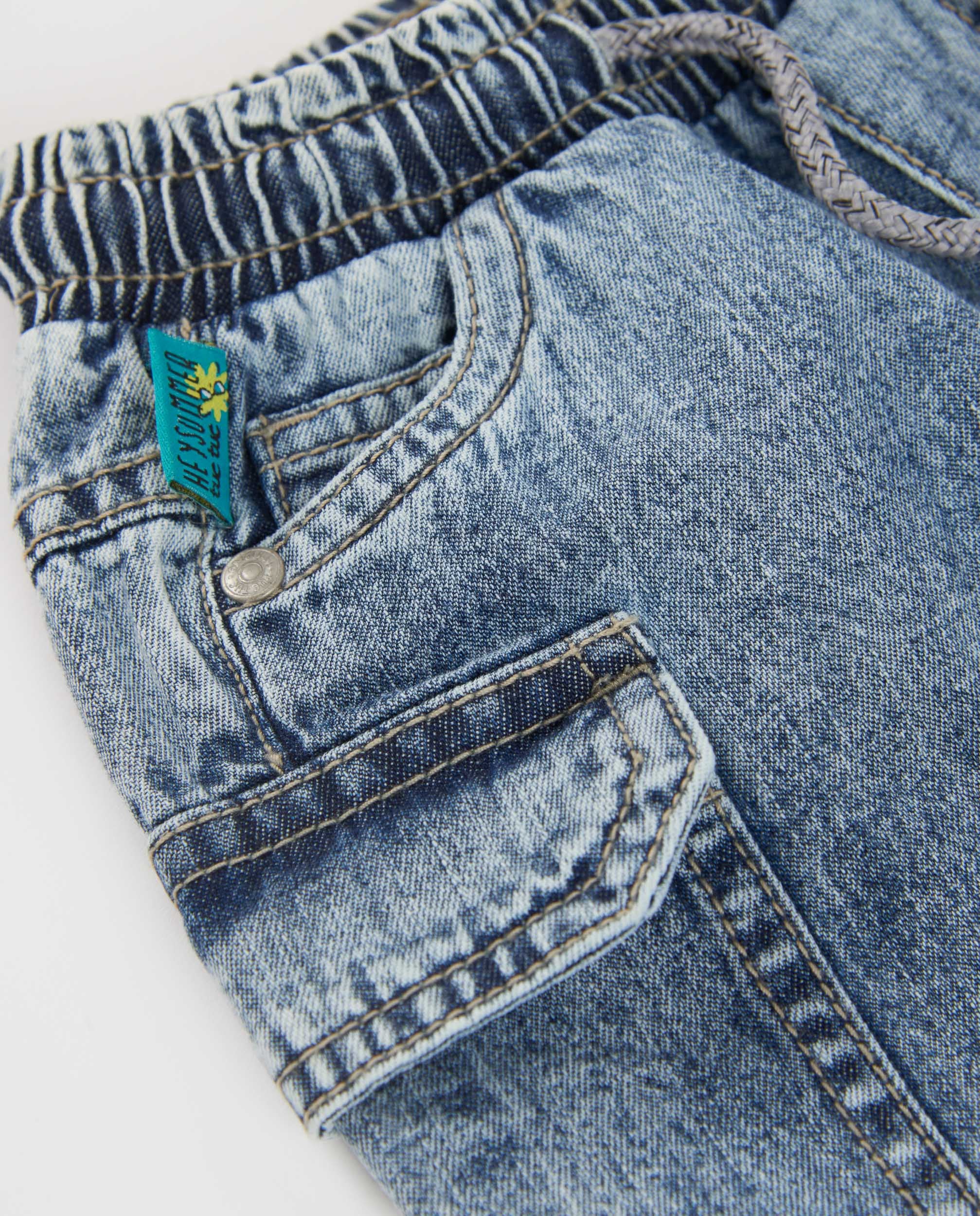Tuc Tuc bermuda bimbo in denim jeans tasconi