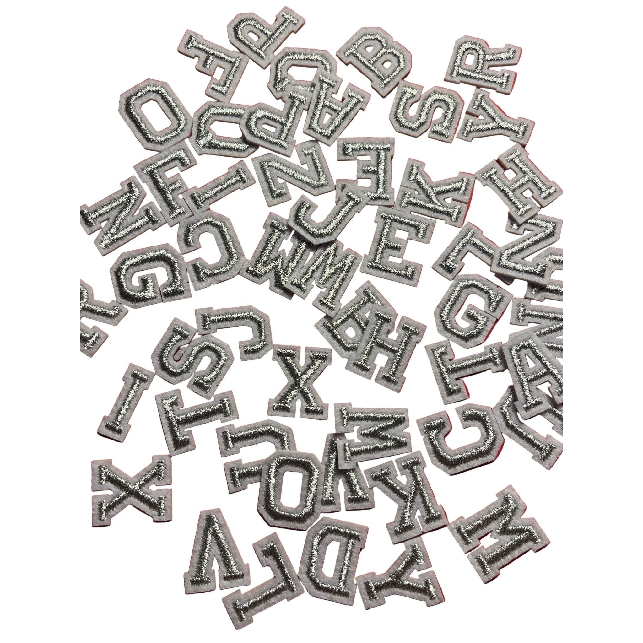 Slugs & Snails Mini Varsity lettere termoadesive 2 cm A-Z