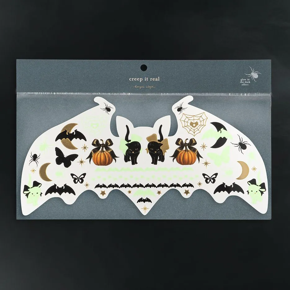 Konges Sløjd Halloween tatuaggi luminescenti bambini