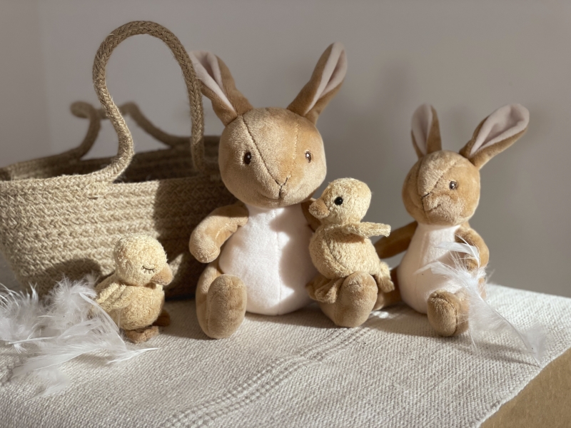 Egmont Toys cesto cordino naturale 24x15 cm