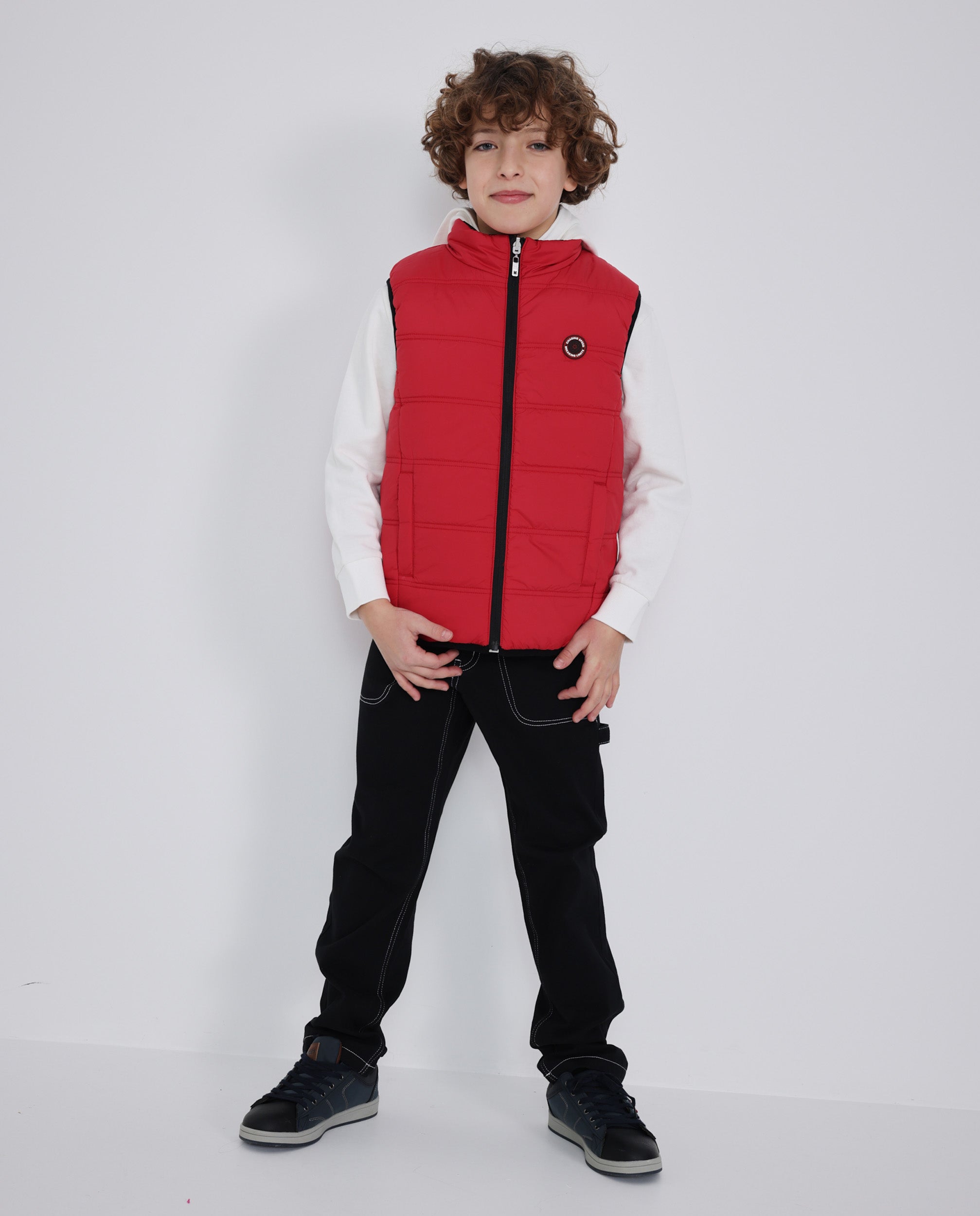Tuc Tuc jeans bambino nero taglio dritto tasche