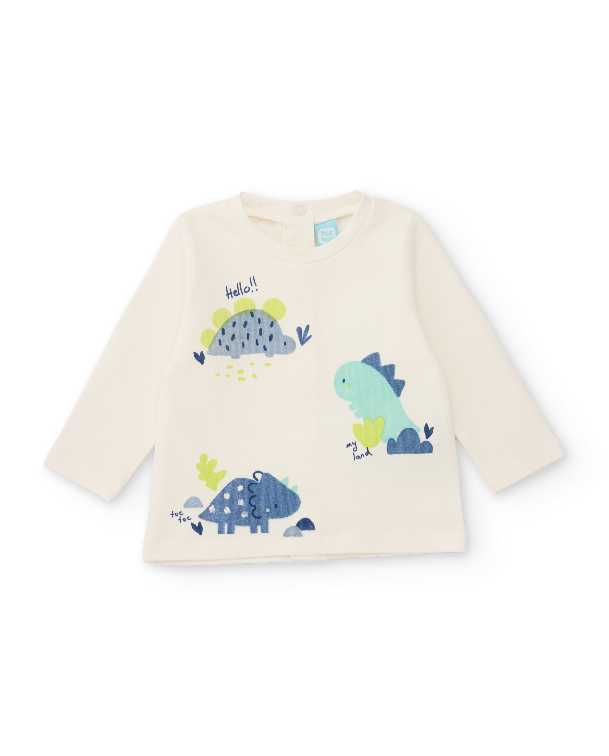 Tuc tuc Roar Dino completo neonato 3 pezzi azzurro dinosauro