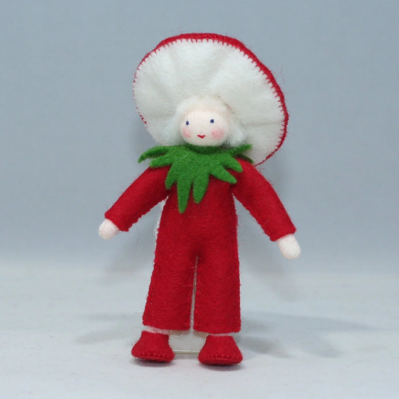 Ambrosius Fly Agaric 5 figure Waldorf feltro lana
