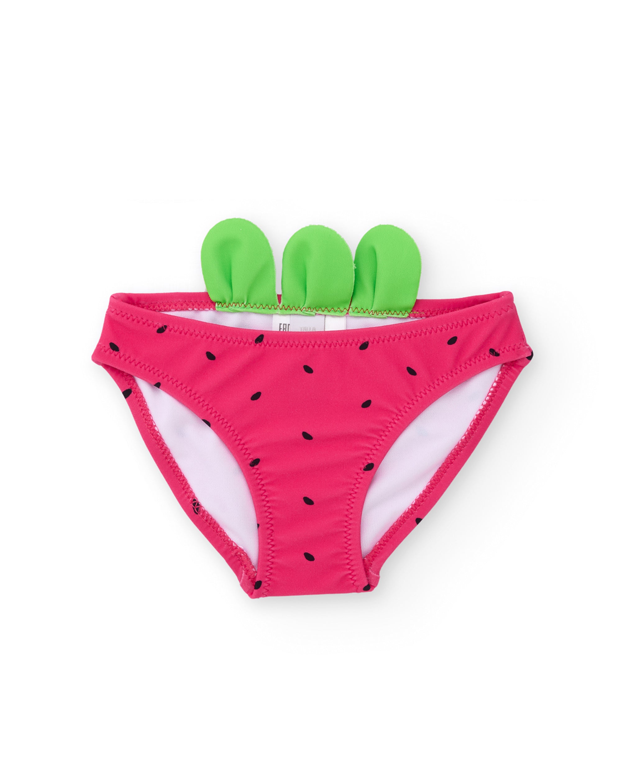 Tuc Tuc slip costume bimba rosa cocomero