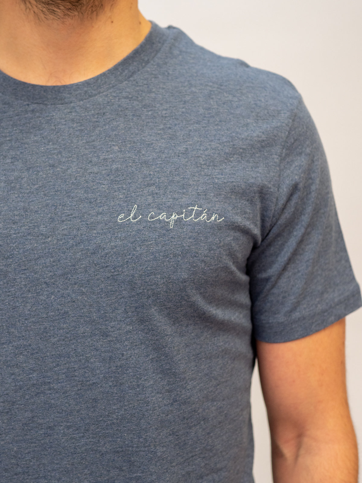 Ella and Rapha El Capitán t-shirt uomo blu cotone