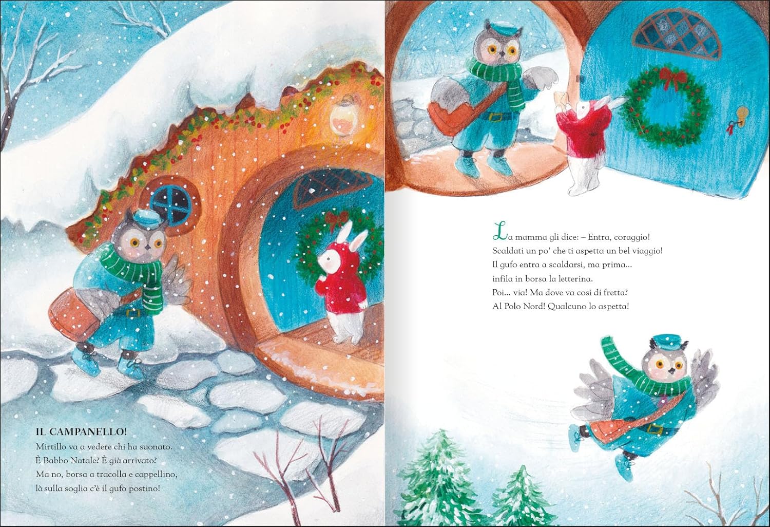 Edizioni EL Bosco dei Conigli Un magico Natale libro 3 anni