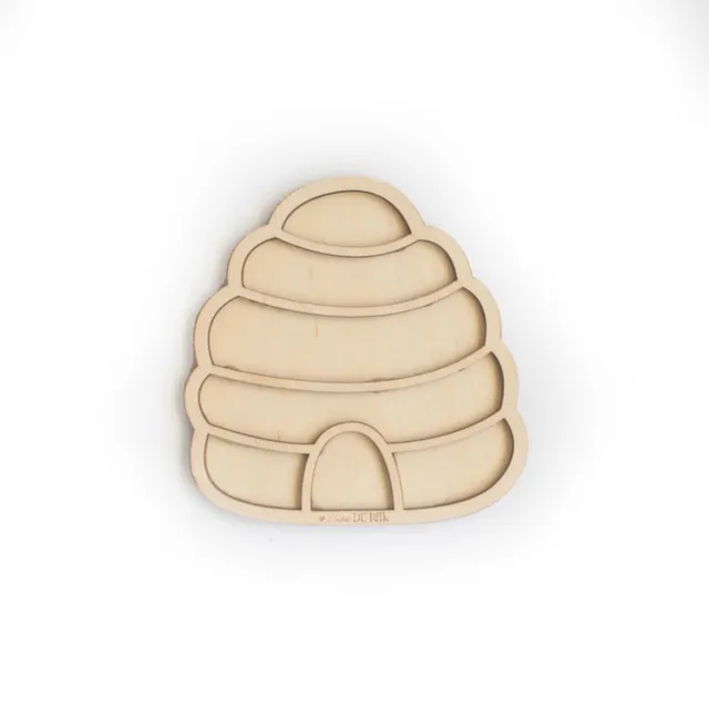 Studio de Rijk Play Tray Bee Hive vassoio legno 18 cm