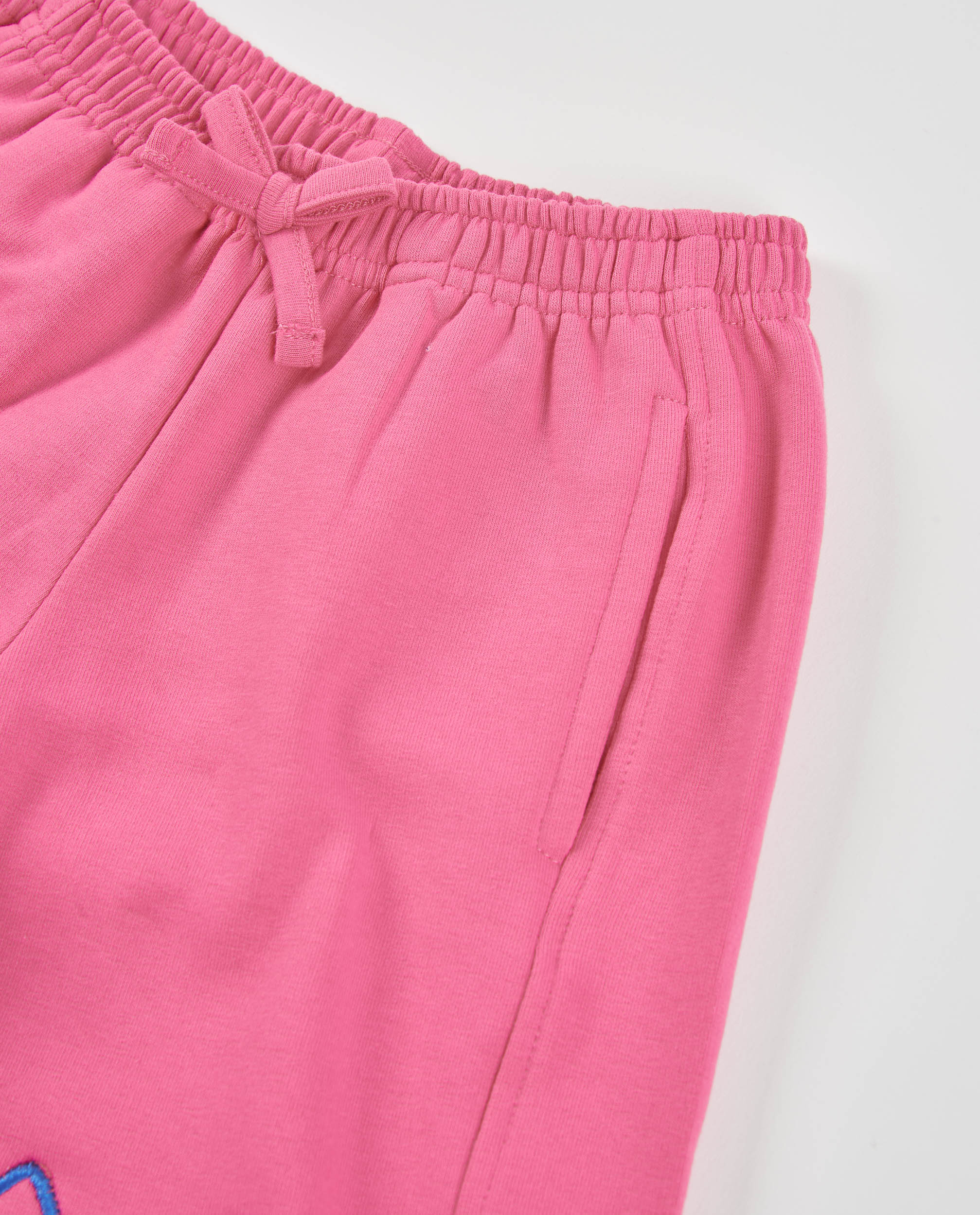 Tuc Tuc Meow Meow pantaloni felpa rosa ricamo gatto