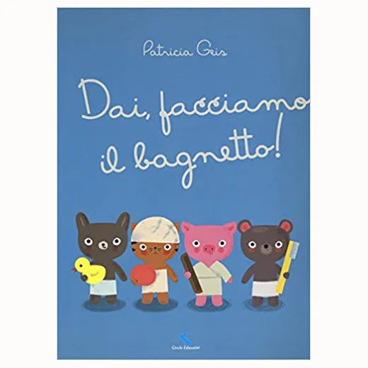Dai facciamo il bagnetto libro gioco 12 pagine 3 anni