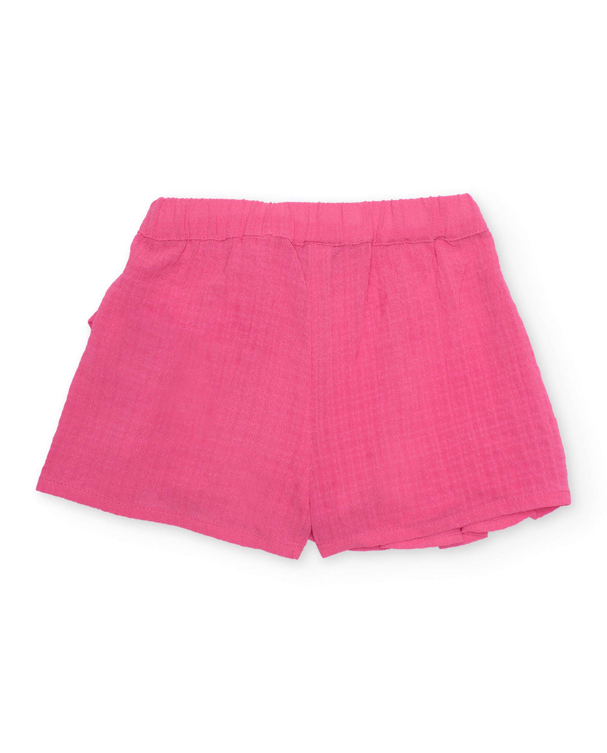 Tuc Tuc gonna bambina incrociata rosa con balza