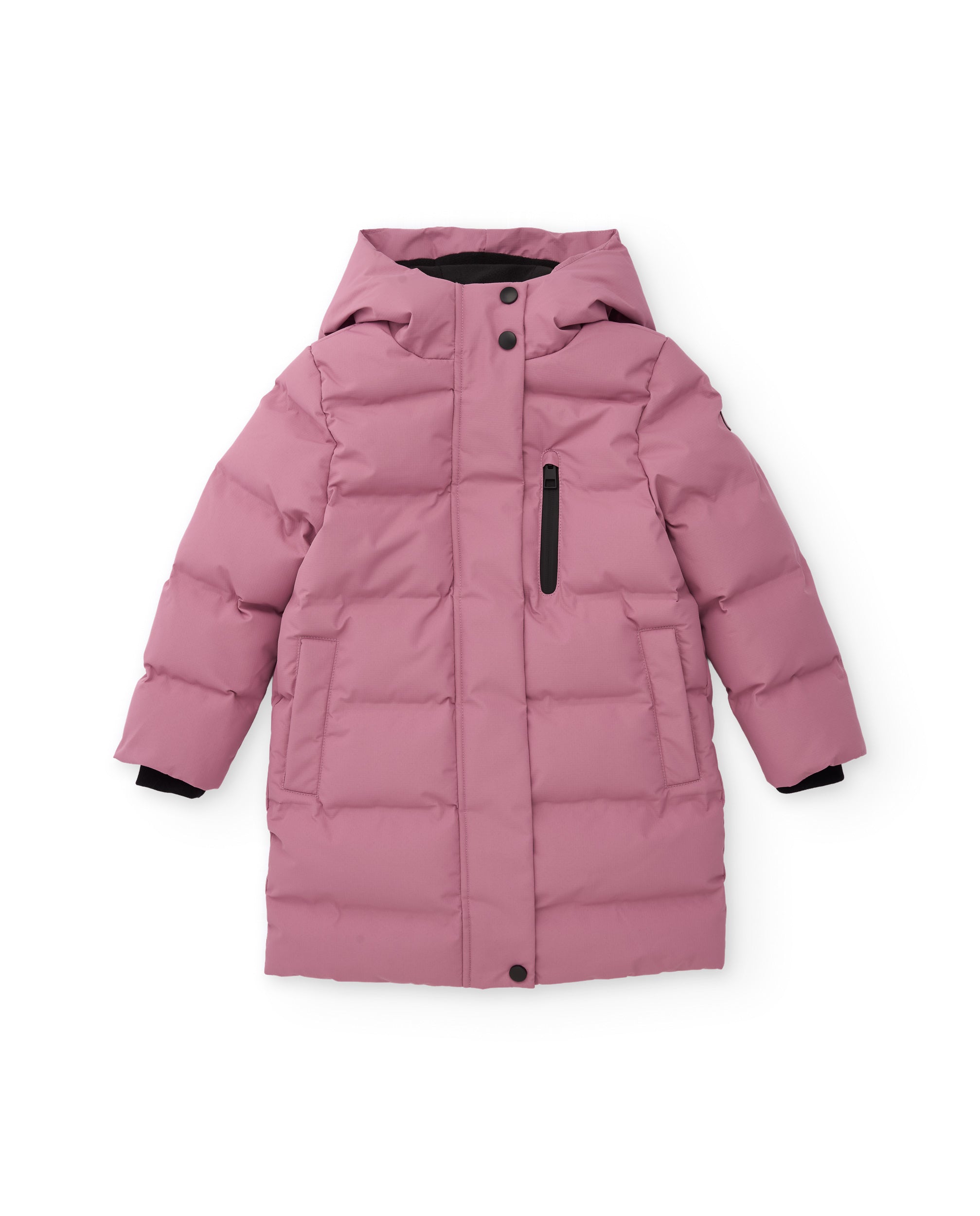 Tuc Tuc piumino bambina rosa con cappuccio imbottito