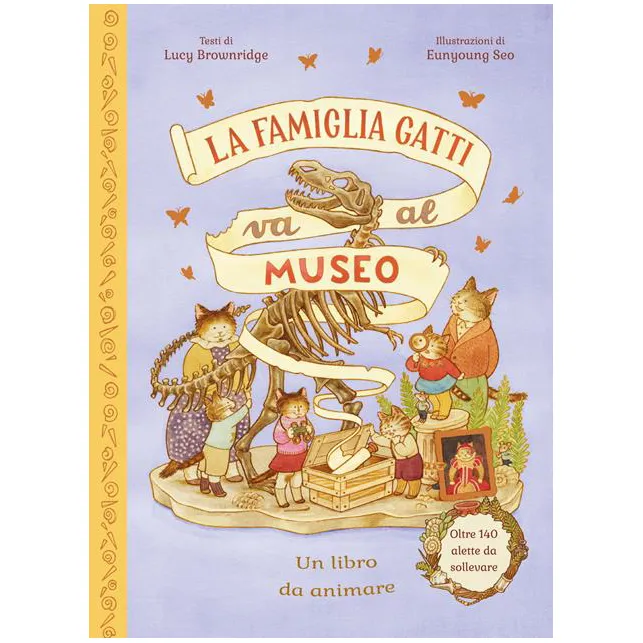 Emme Edizioni Famiglia Gatti va al museo libro tattile 3 anni