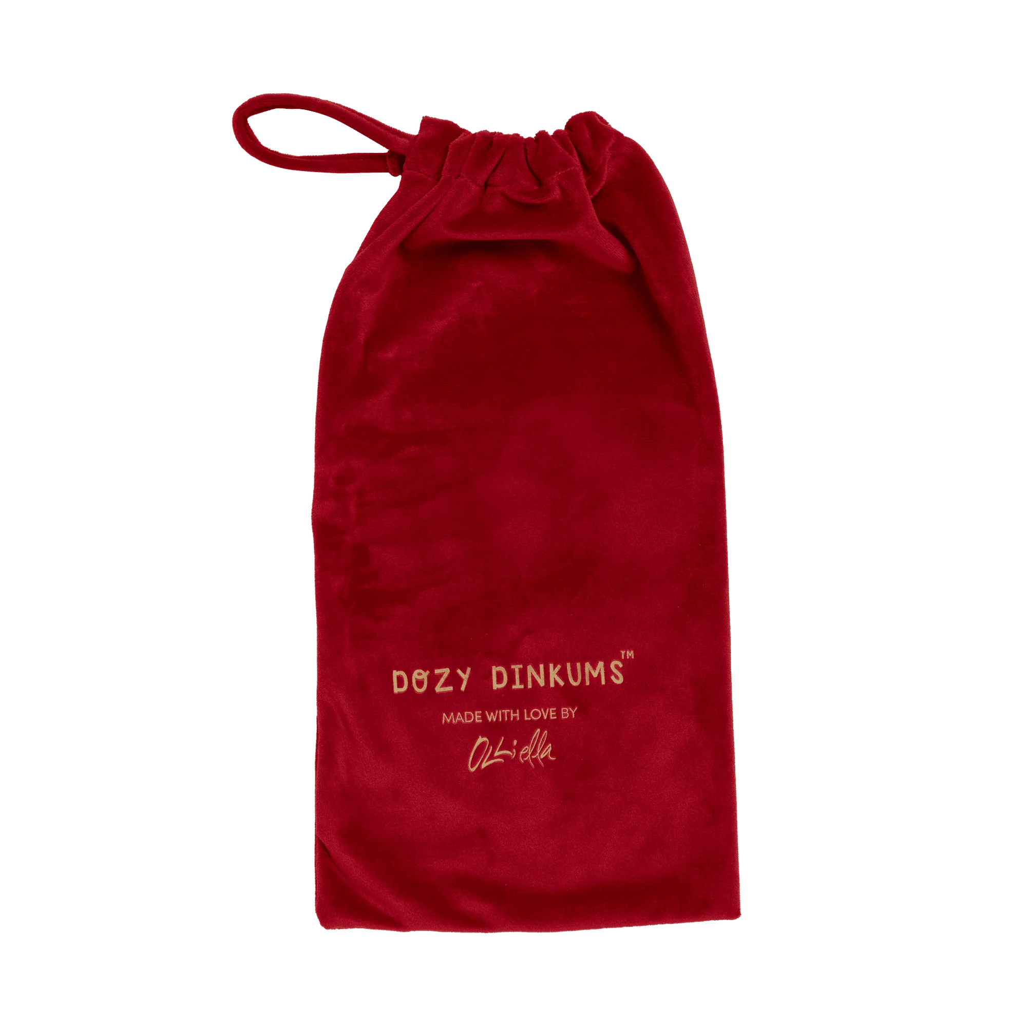 OlliElla Dozy Dinkums Lullaby Custard Red bambola carillon rossa