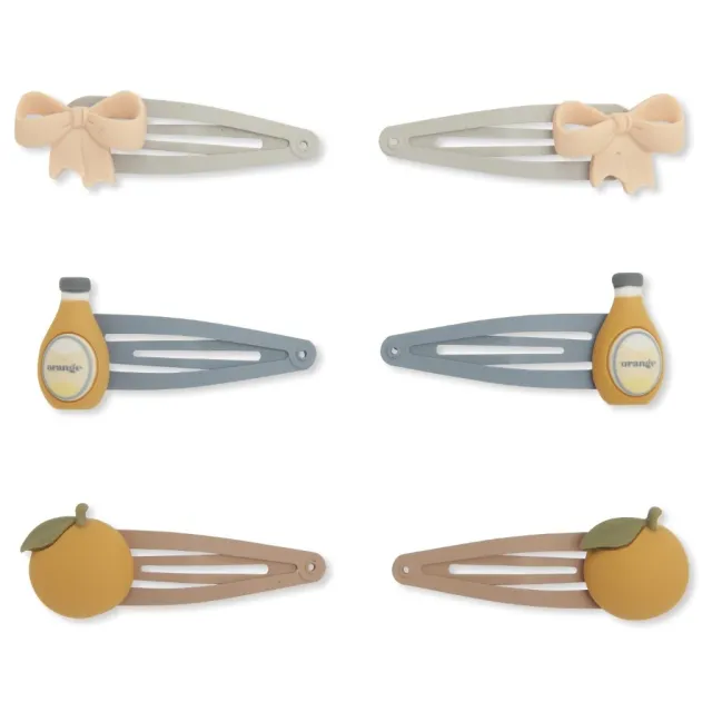 Konges Slojd Orangerie mollette capelli 6 pezzi