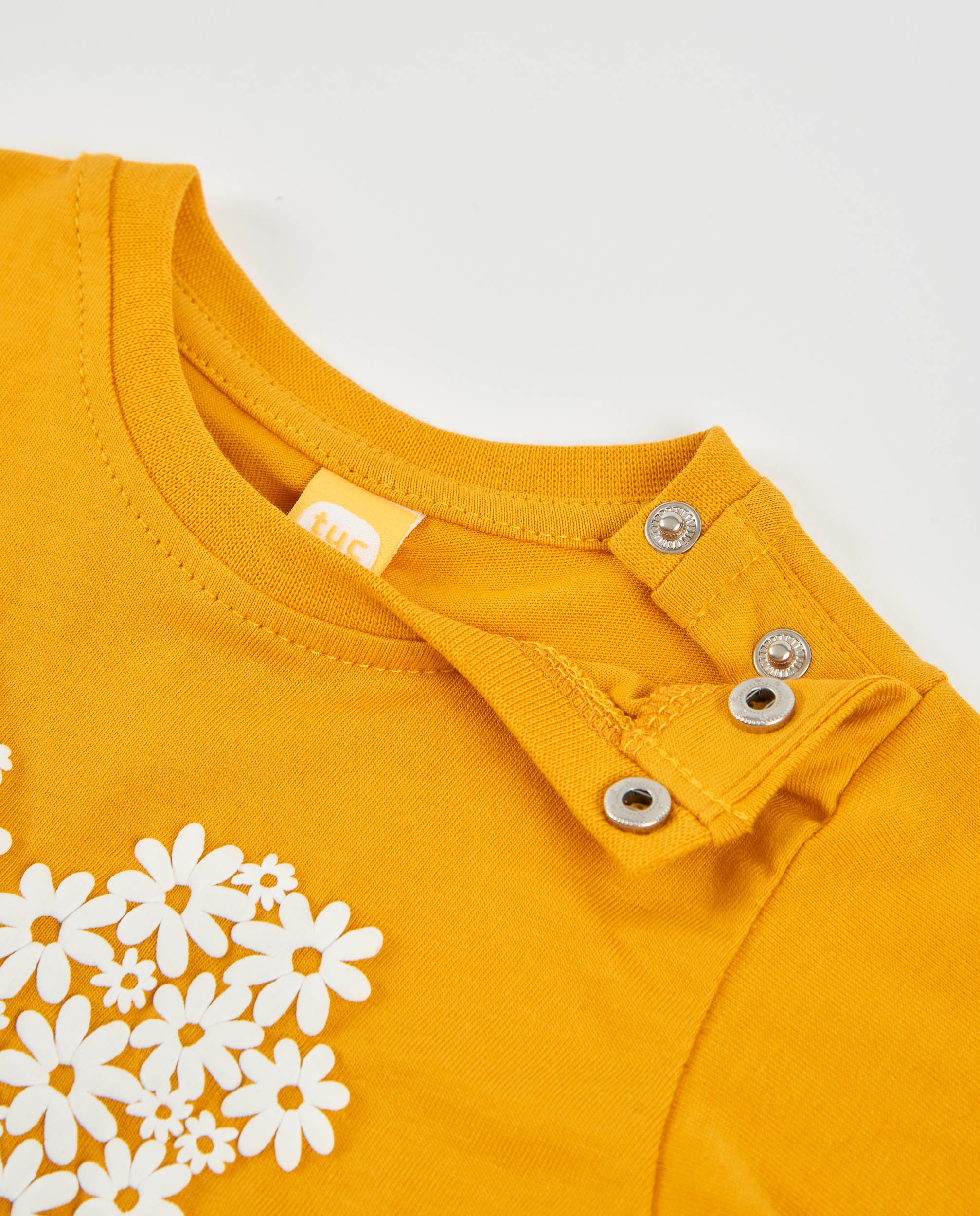 Tuc Tuc Romantic City maglia bambina senape fiori
