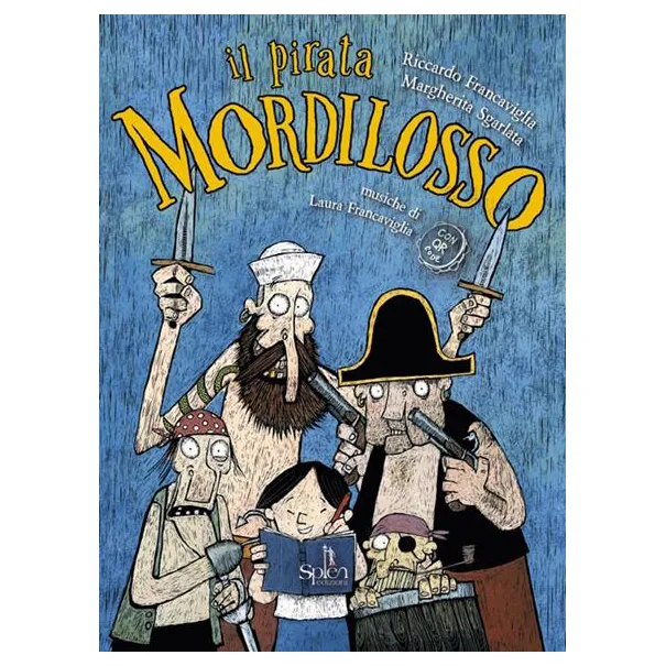 Splen Il pirata Mordilosso libro illustrato 48 pagine dai 6 anni