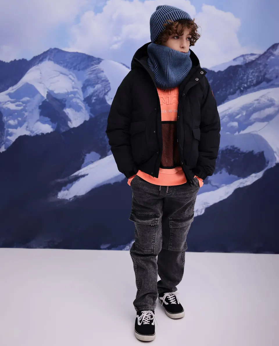 Tuc Tuc pantaloni cargo bambino grigi denim
