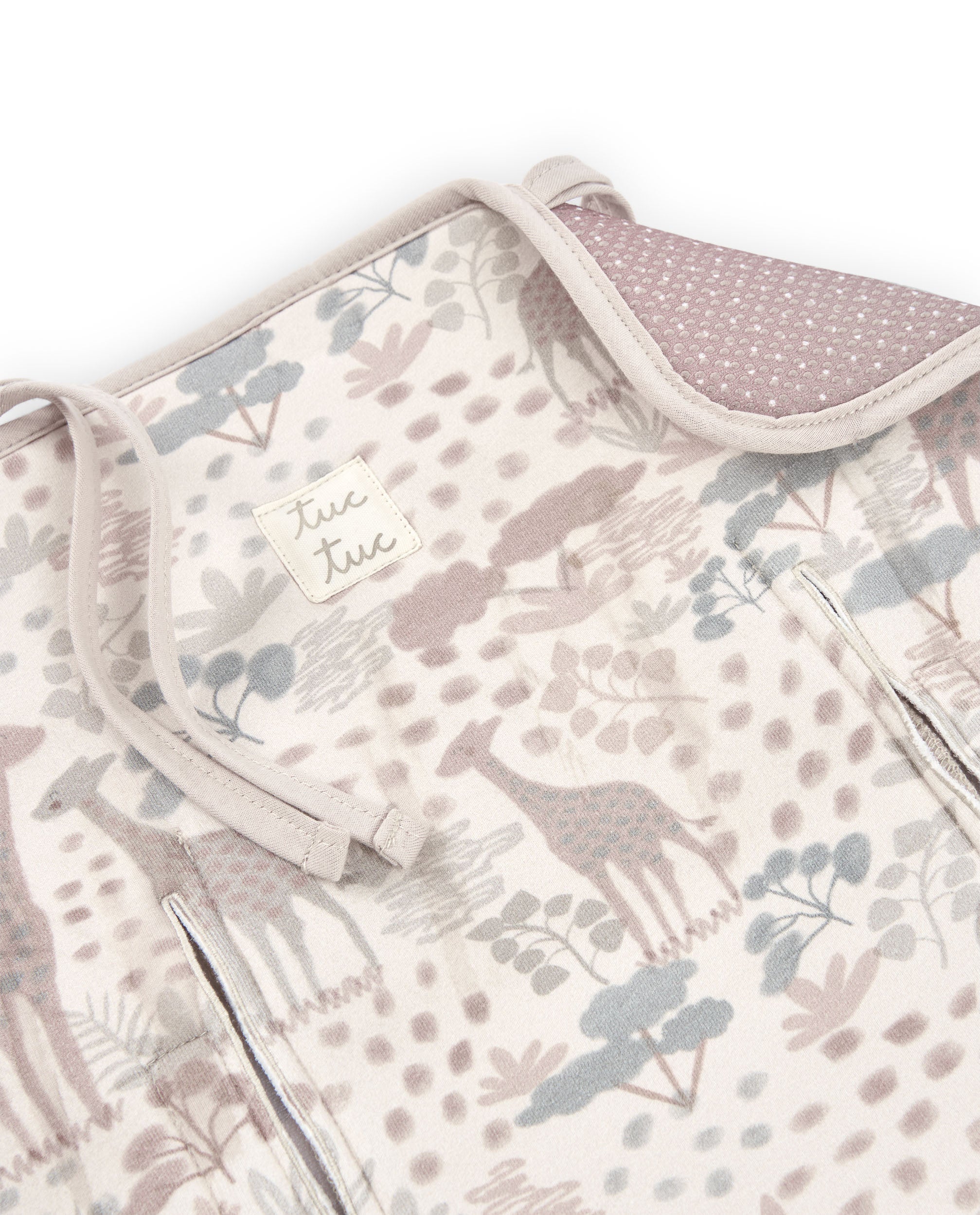 Tuc Tuc Materassino Passeggino Universale Giraffa Beige Imbottito