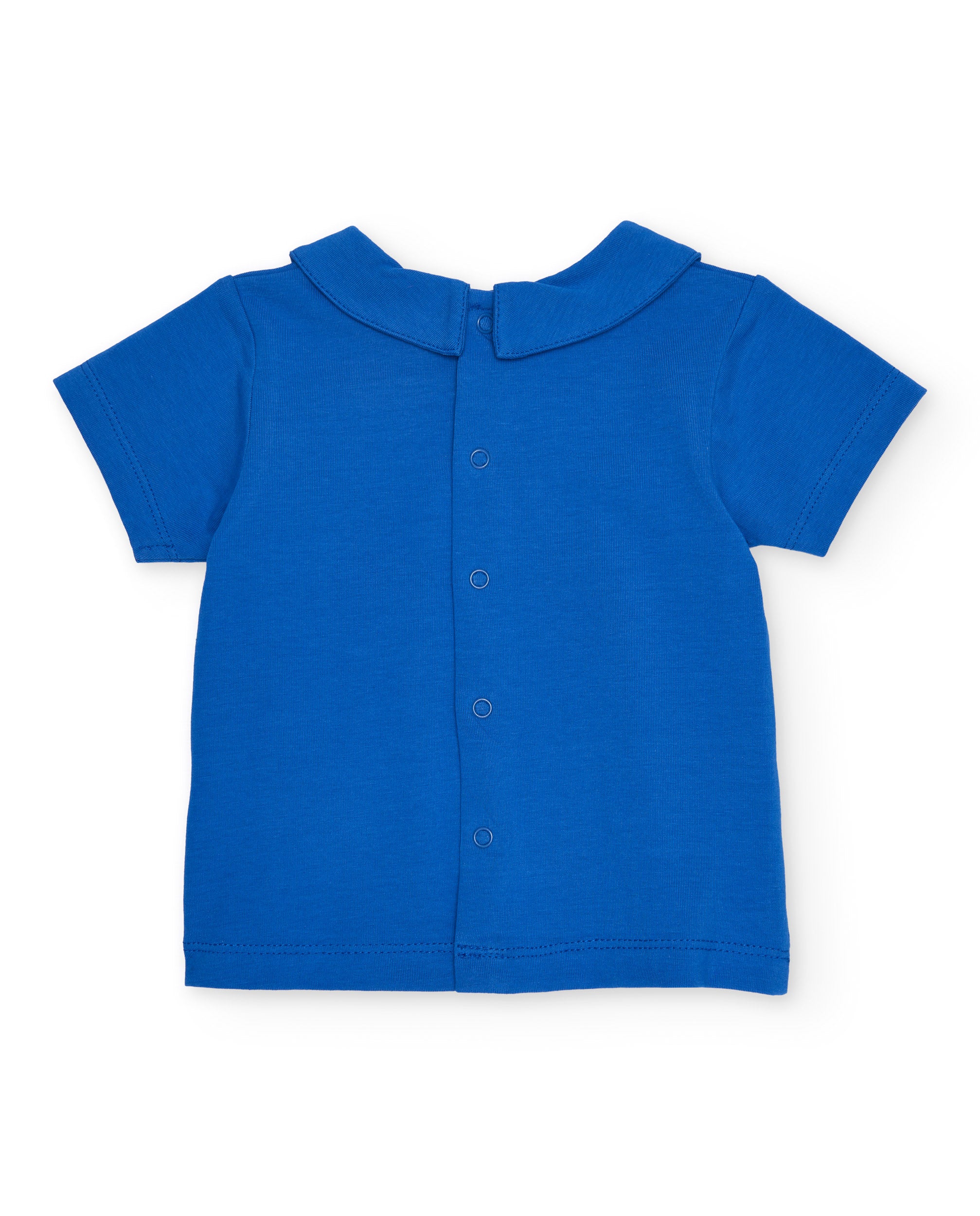 Tuc Tuc completo neonato maglietta shorts blu
