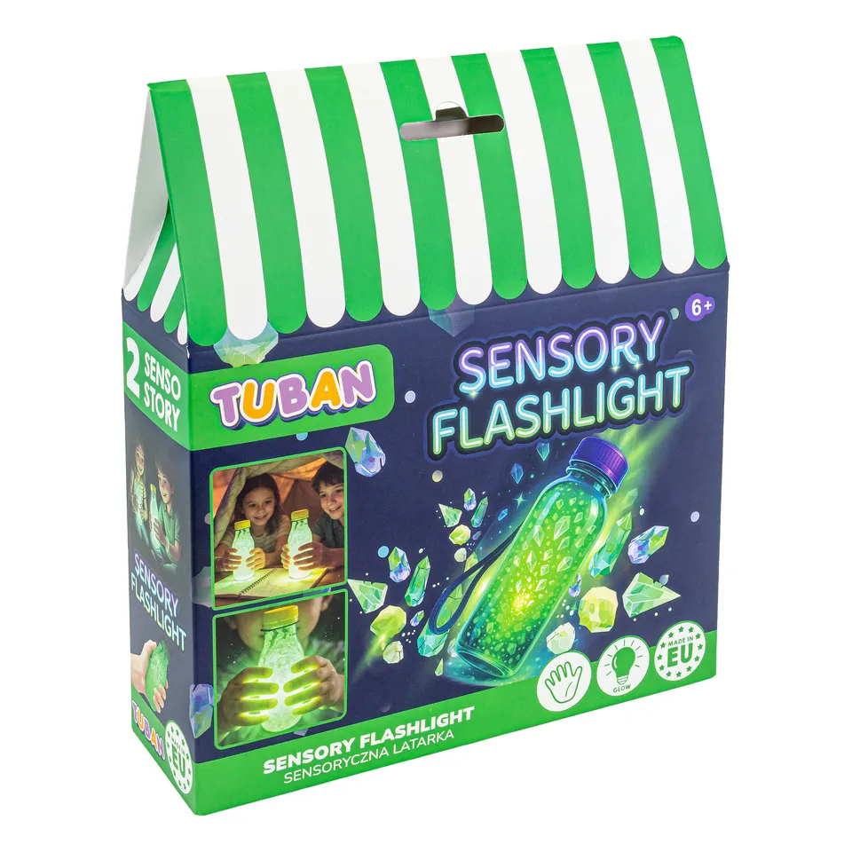 Tuban Sensory Flashlight Bottiglia Sensoriale Torcia Fosforescente
