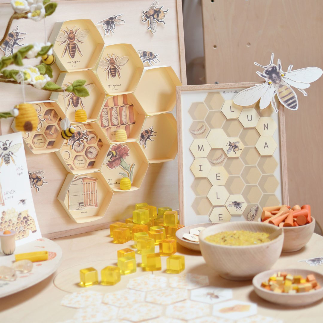 Baboo PlayKit Ape e Fantasma Alveare kit sensoriale