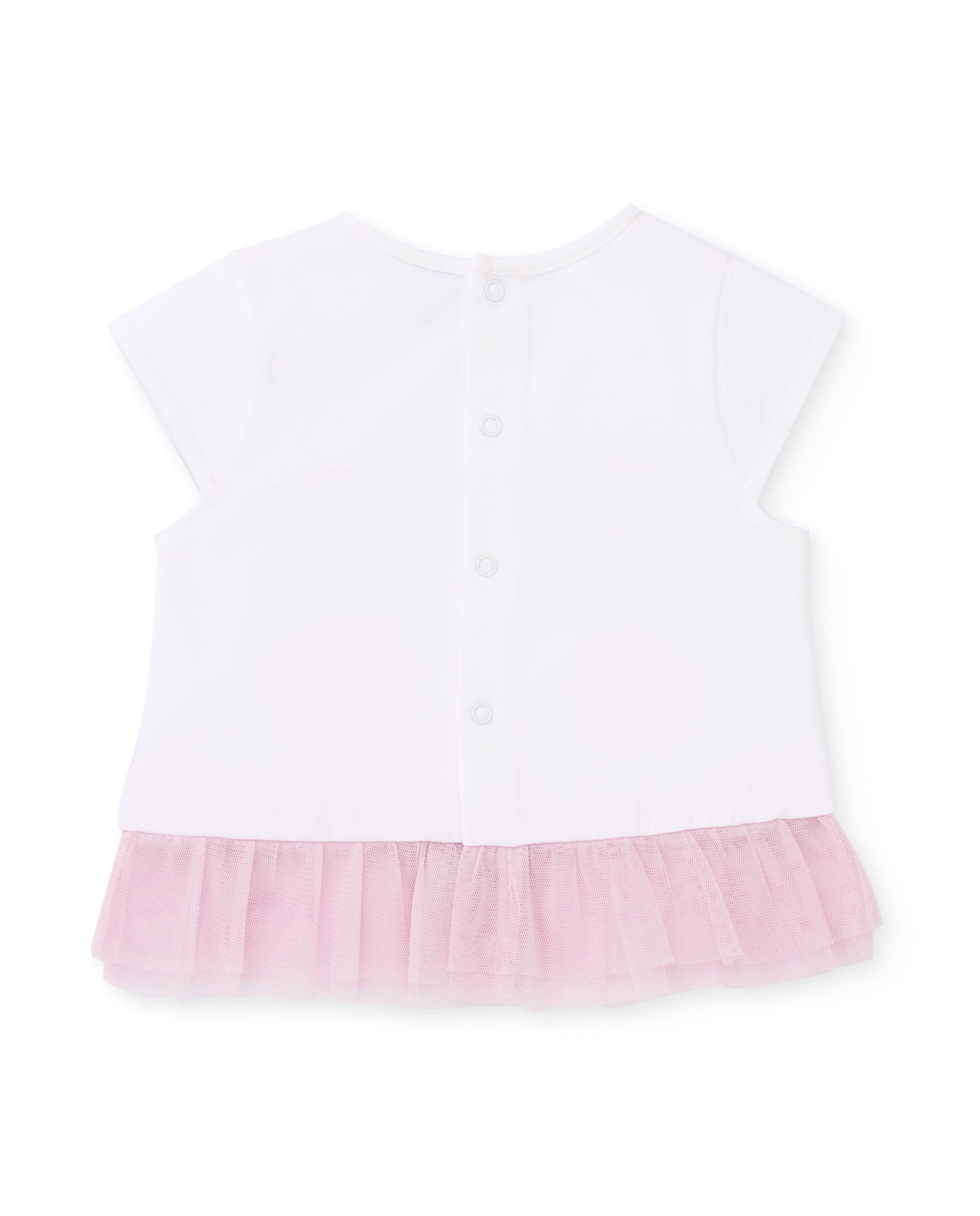 Tuc Tuc set neonata 2 pezzi t-shirt shorts bianco