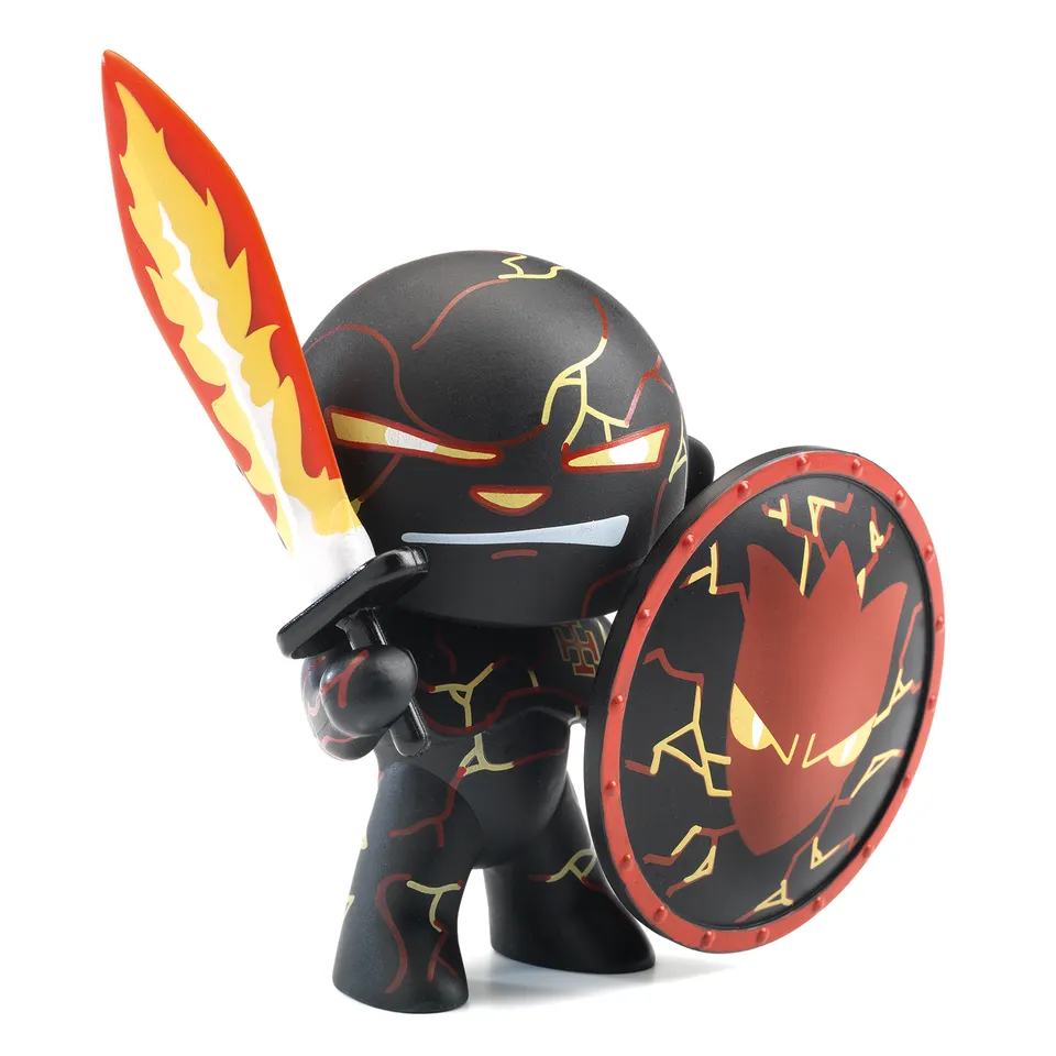 Djeco Arty Toys Volcano figura cavaliere in vinile