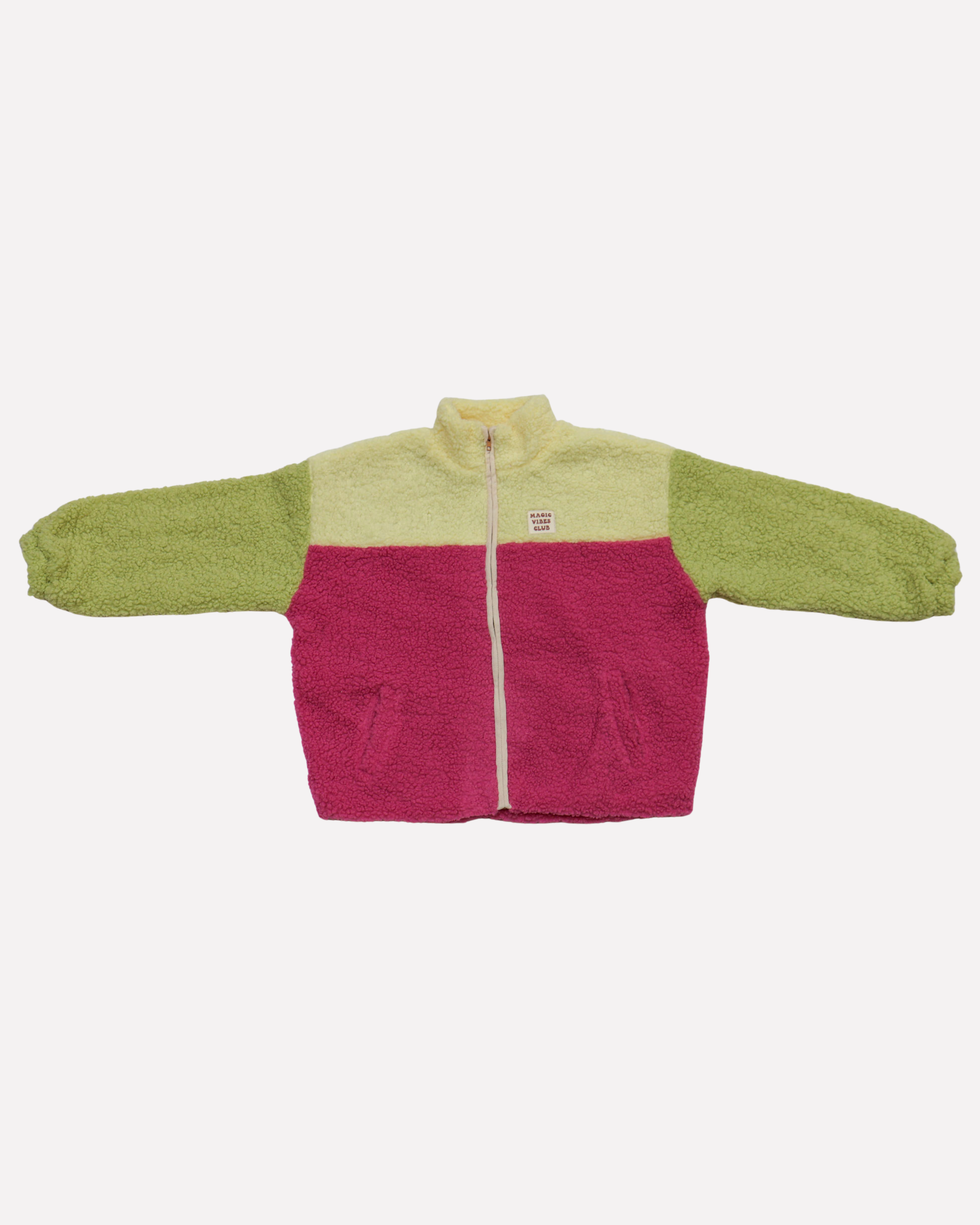 Ella and Rapha Heart Jacket giacca donna teddy multicolor
