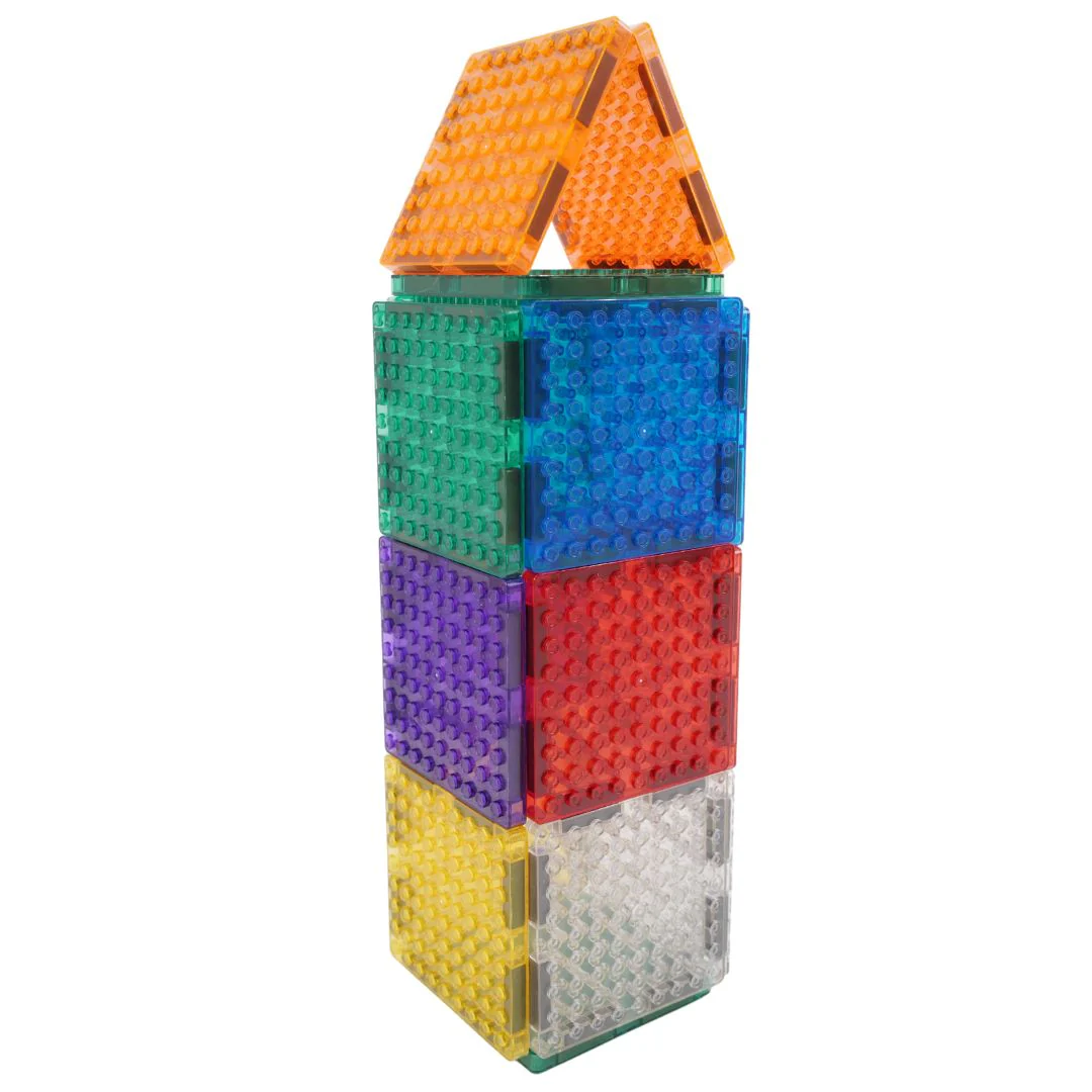 Cleverclixx Brick Tiles costruzioni magnetiche 16 pezzi