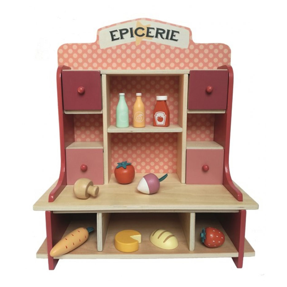 Egmont Toys Grocery Store banco mercato legno